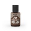 AK Interactive AK12104 DARK BROWN - PRECISION PANEL LINER 30ml